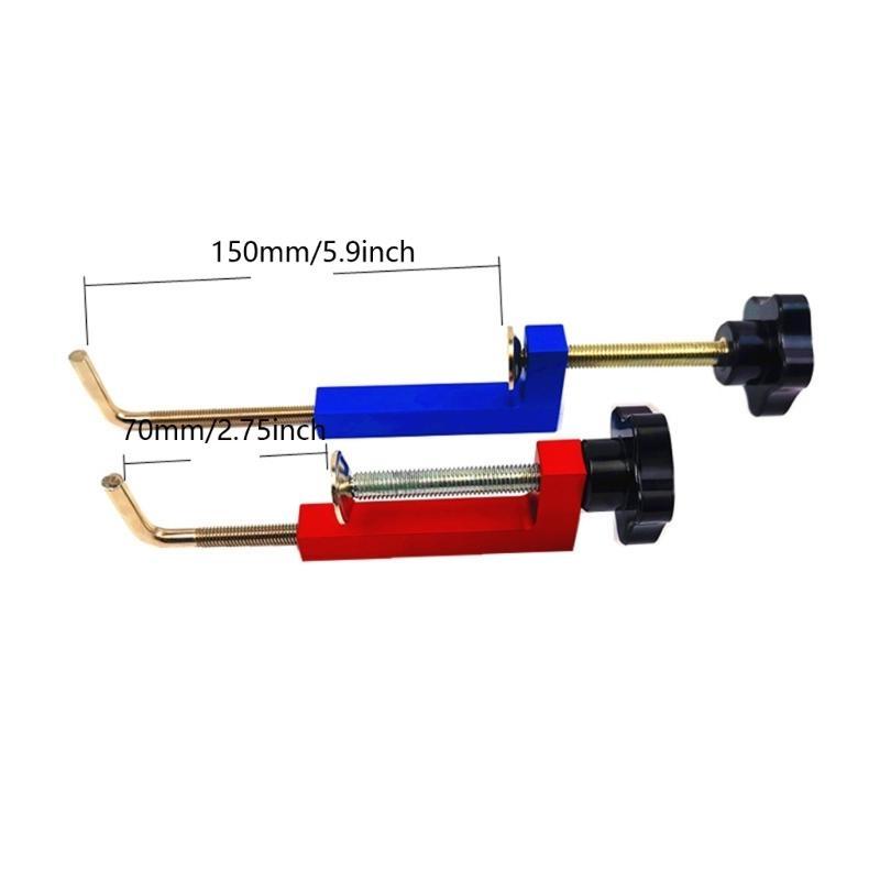 652F Aluminum Fence Clip Fixing Clip Woodworking Clamp Clip Woodworking Clip Hand Operated Tool Adjustable Fixed Clamps