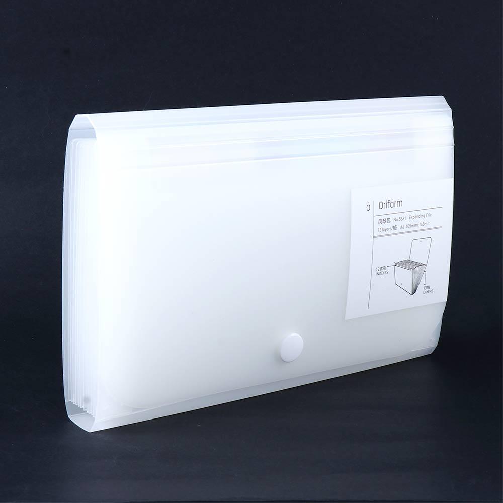 Accordian File Filing Box 13 Pockets Expanding Wallet Receipt File File Folder Document Organizer