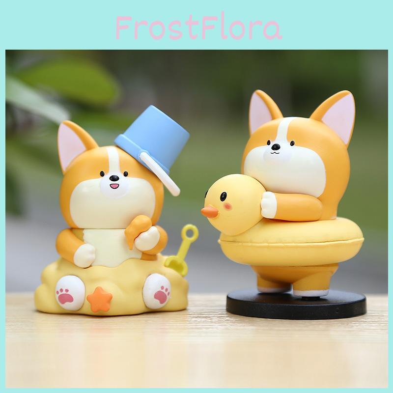 Corgi Pvc Collectible Blind Box Toy For Imaginative Play And Family Bonding