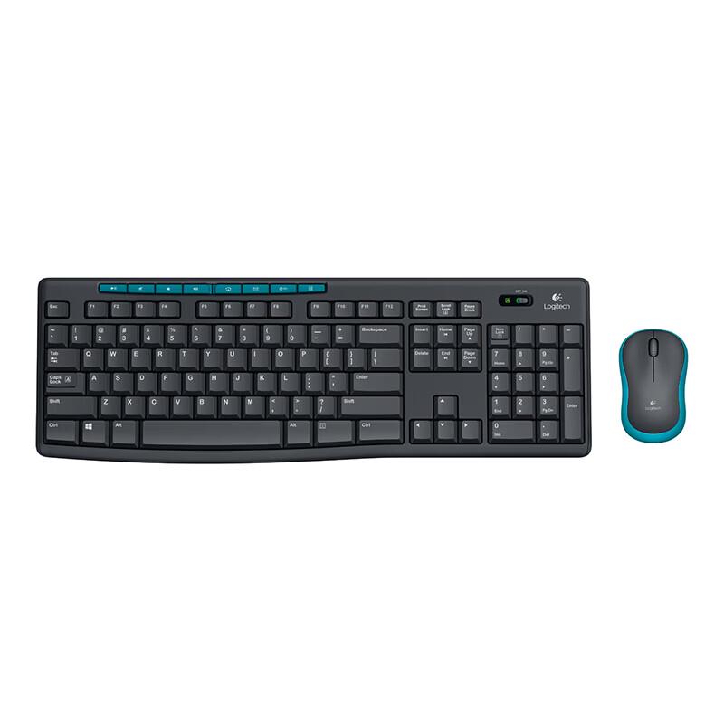 Logitech MK275 Full-Size Wireless Keyboard and Mouse Combo