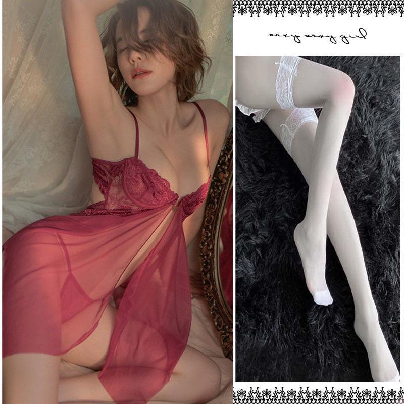 The Violent Consort's Lingerie: Passionate Flirt Nightgown Set for Enhanced Small Busts - Sexy Sleepwear for Women