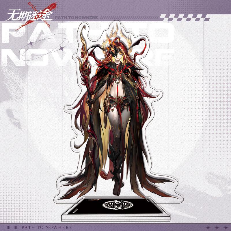 Fans Gift Charm Game Anime Path to Nowhere HD Figures Zoya Hamel Demolia Acrylic Stand Series Desk Decor Collection About 15cm