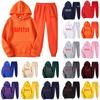 Chándal deportivo con capucha para mujer, ropa unisex de dos piezas para correr, jersey de manga larga, sudadera con capucha + conjunto de pantalones de chándal