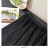 Women's Ethnic Crochet Tassel Trim Patchwork Midi Skirt - Autumn 2025 High Waist Pleated Fluffy Skirt