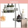 Bathroom Storage Organizer With Oxidized Aluminum Shelves For Modern Home Use