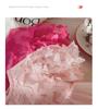 Girl's Tulle Princess Dress with Butterfly Puff Sleeves