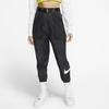 Nike Sportswear Swoosh Woven Knit Joggers Damen Hosen Schwarz CJ3777-010