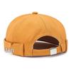 Stylish Korean Unisex Melon Skin Hat - Brimless Hip-Hop Tang Style Sailor Cap for Street Dance