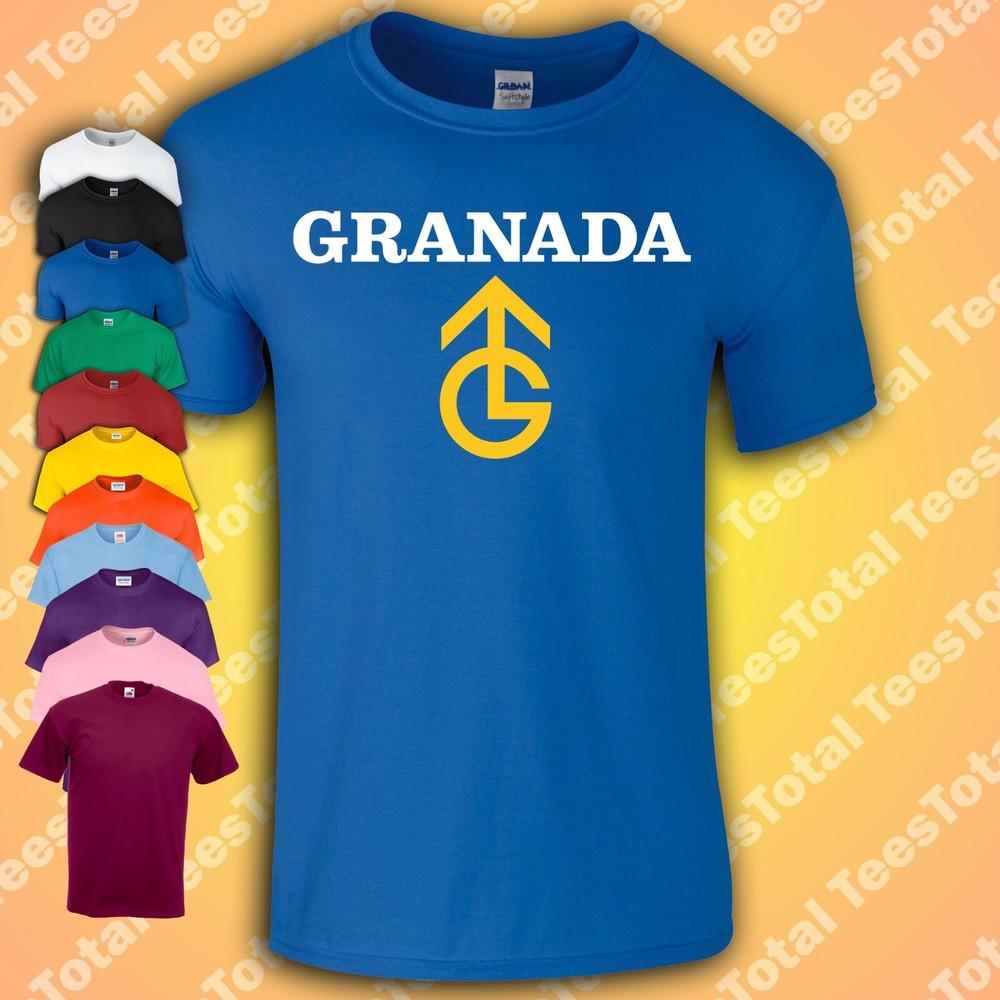 

Granada Studios T-Shirt | Retro Vintage Broadcast TV 80s 90s Manchester 4XL
