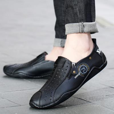 Spring Breathable and Comfortable Hot Selling Casual Octopus Luxury Brand Punching Loafers Classic Soft Sole Men's Outdoor Shoes