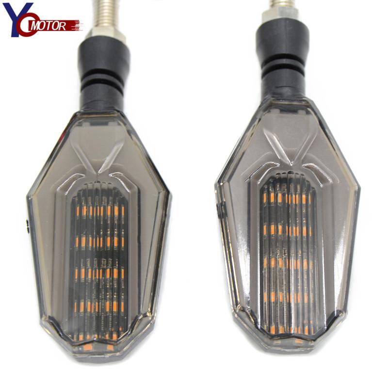 FOR HONDA CBR 600 F2,F3,F4,F4i Motorcycle Turn Signal lights LED amber Indicators Blinkers Flashers lamp FOR Benelli BN TNT600
