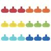 18pcs/set Easy Cord Management Multi-Color Cable Labels Wire Cable Labels  for Wire