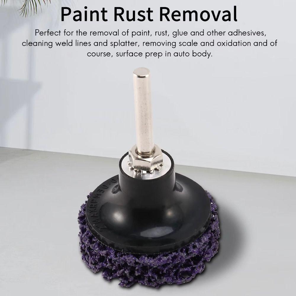 1/4 Inch Holder Grinding Disc 53mm Abrasive Wheels Polishing Strip Disc  Burr Removal