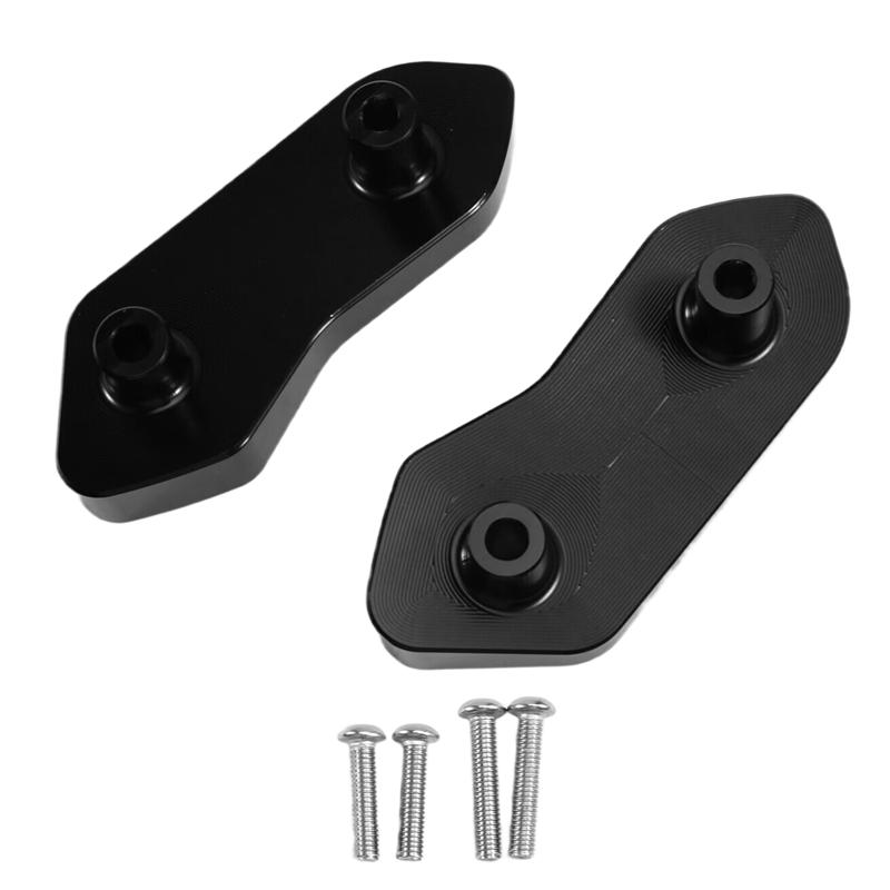 A03Z-Motorcycle Mirror Hole Cover Mirror Hole Cover For T-MAX560 Rear View Mirror Cover Base Cap чёрный