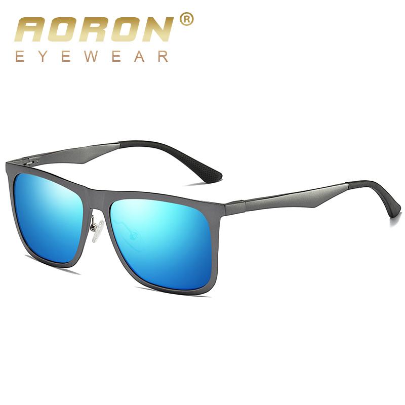 aoron More Than 100 Colors Polarized Sunglasses for Men Women Fashion Design Metal Frame Outdoor UV400 Anti Glare Driving Glasses