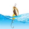 5 Stück Glitzer Kunstköder Glitzer Crankbait Löffelköder Angelspinner Hardbaits Long Shot Löffelköder Einfach zu bedienen