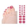 Teennagelstickers Semi-uitgeharde Gel Teennagellak Strips Pedicure Nagels Stickers