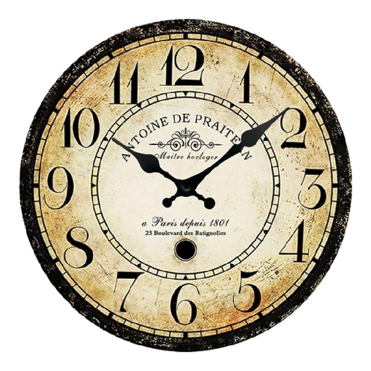 Decorative Wall Clock,Silents Battery Operated Wall Clock Silents None Ticking Wall Clocks Sweeps Movement Easy To Read