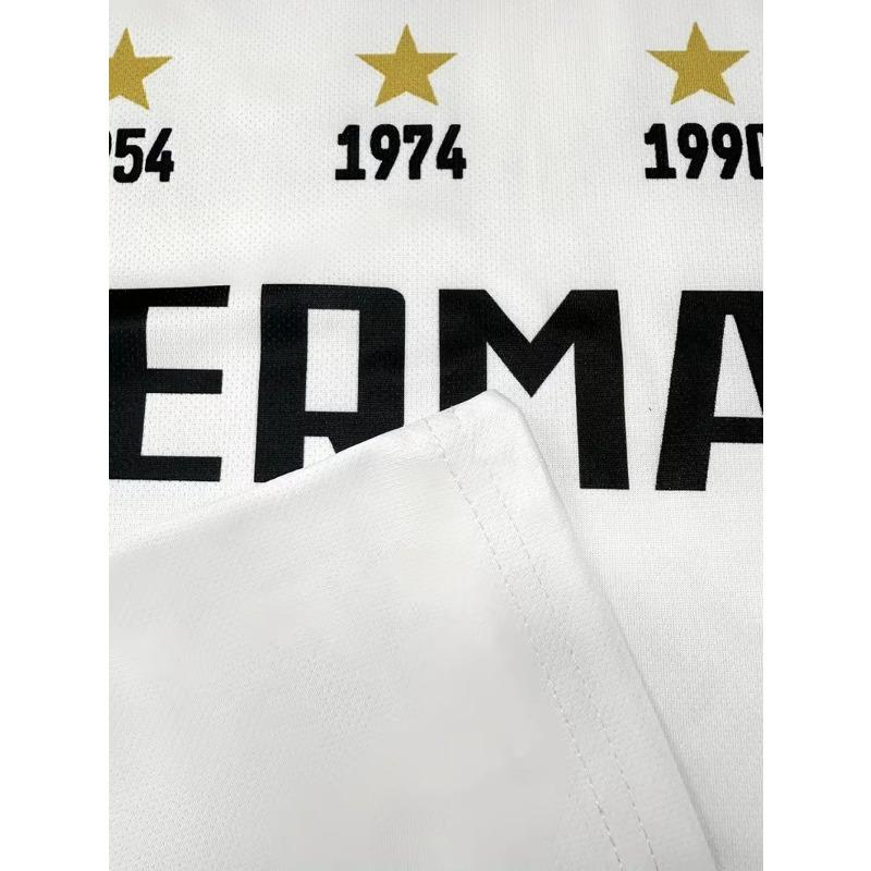 2026 USA Canada-Mexico World Cup Mens Soccer Jersey TShirt German Flag Pattern Short Sleeve Top Summer Sporty Style Loose-Fit Plus-Size Tee