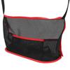 Universal Car Net Pocket Holder Between Seats Mesh Storage Bag Organizer Pet Barrier 260x405mmBlack