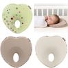 Luxurious Baby Pillow Toddler Sleep Positioner Anti Roll Cushion Flat Head Protection