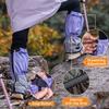 Wasserdichte Schneeschuh-Schutzgamaschen für Kinder für Outdoor-Camping und Wandern Bieten Wärmeisolierung und Traktion