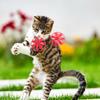 2 Pcs Cat Grab Toys Kitten Interactive Boredom Child Hanging Puzzle