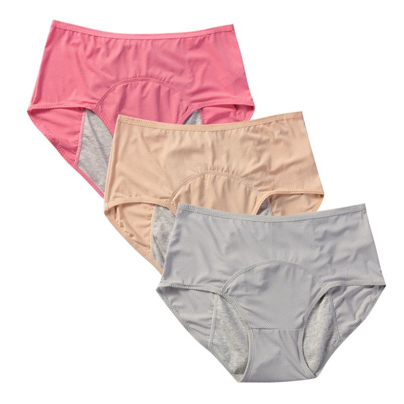 Dámské menstruační prodyšné kalhotky Antibakteriální Pohodlné Nepropustné kalhotky Fyziologické kalhotky