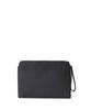 Waprolux Comfort Leather Clutch Bag Genuine Leather iPad Ceremony 616212 [FUJITAKA] A4, Men's Bag, No. (Black)