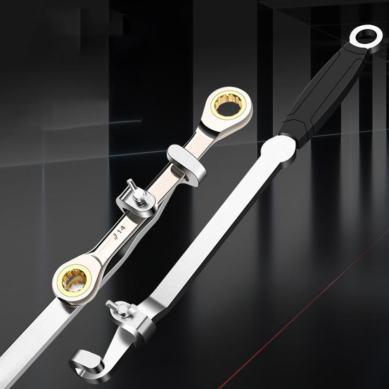 15.7 Inch Wrench Extension Torque Amplifier Steel Wrench Extender Tool For Maximum Leverage, Works With Allen Key, Pry Bar Set