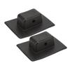 Kayak Navigation Base, Anti Aging Boat Accessories PVC Navigation Base for Portable Lightweight Inflatable Boat (Black)