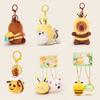 Capybara Jinnew Bee Plush Keyring With Vibrating Wings Bee Themed Doll Gift For