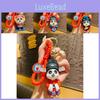 Adorable Chinese Style Panda Keychain Silicone Cartoon Pendant For Car Bags