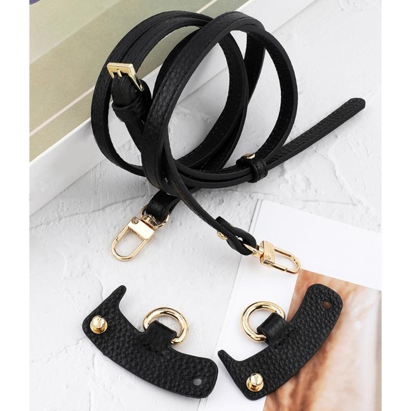 Versatile Leather Shoulder Straps for Mini Handbags Easy to Attach Replacement Bag Strap Craft Accessories