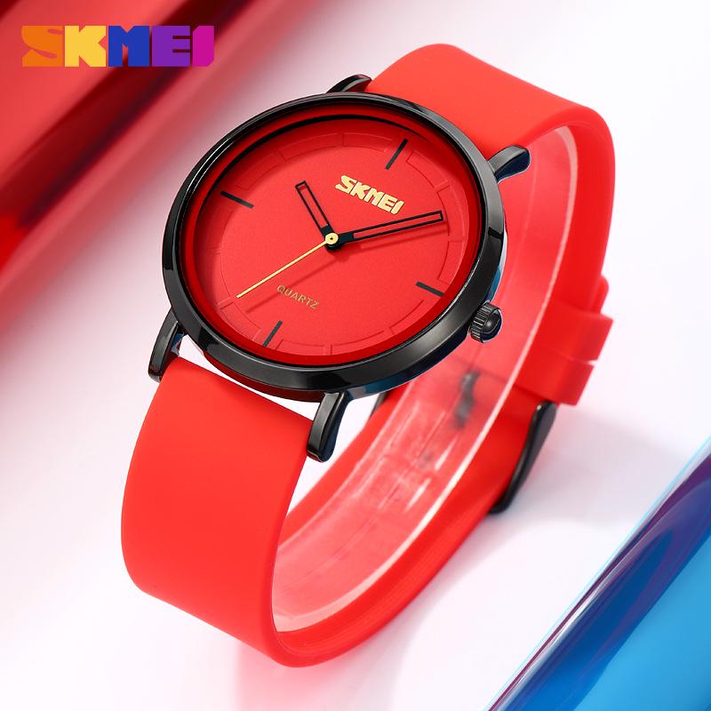 Shikemei Men's Retro Silicone Strap Waterproof Quartz Watch