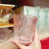 Drinkware Water Cup Drinking Bottle Thick Pink Ladies Wineglass Whisky Brandy Cup Ice Coffee Cup Novel Crystal Female Glass Cup