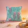 Dreamy Glowing Jellyfish Cushion Cover Comfortable Durable Pillow Cover MultiScene for Home Office Car Sofa