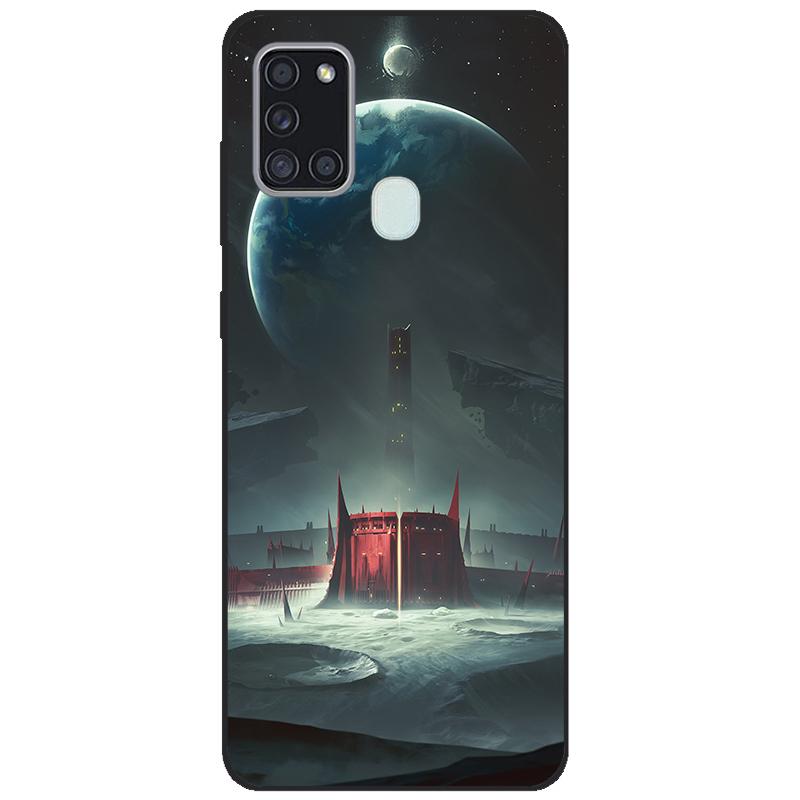 For Samsung A21s SM-A217F/DSN Back Cover tpu Soft Silicone Phone Case For Samsung Galaxy A21s Case Mobile Phone black coque new