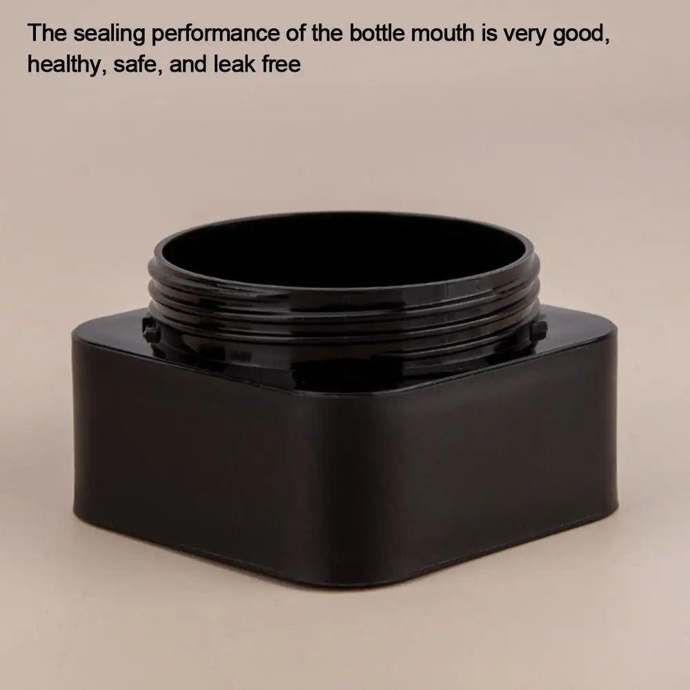 Portable Cosmetic Plastic Box Refillable Vials Bottle Cosmetic Container Face Cream Jar  Household