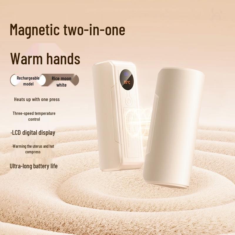 ZISIZ Portable Double-Sided Heating Hand Warmer