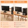 60pcs Adjustable Adhesive Cord Organizers Power Cord Storage Cable Manager Desk Wire Winder Easy Installation
