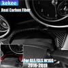Real Carbon Fiber Car Accessories Speedometer Trim Cover Soft Sticker For Mercedes-Benz W166 GLE/GLS 2016 2017 2018