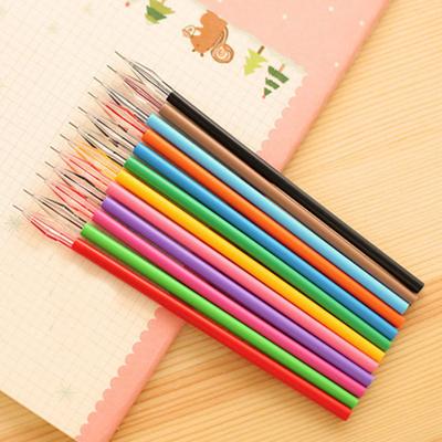 12 Stück/Set bunte Gel-Tintenstift-Nachfüllungen für Schule, Büro, Studenten, Schreibwaren, Geschenk