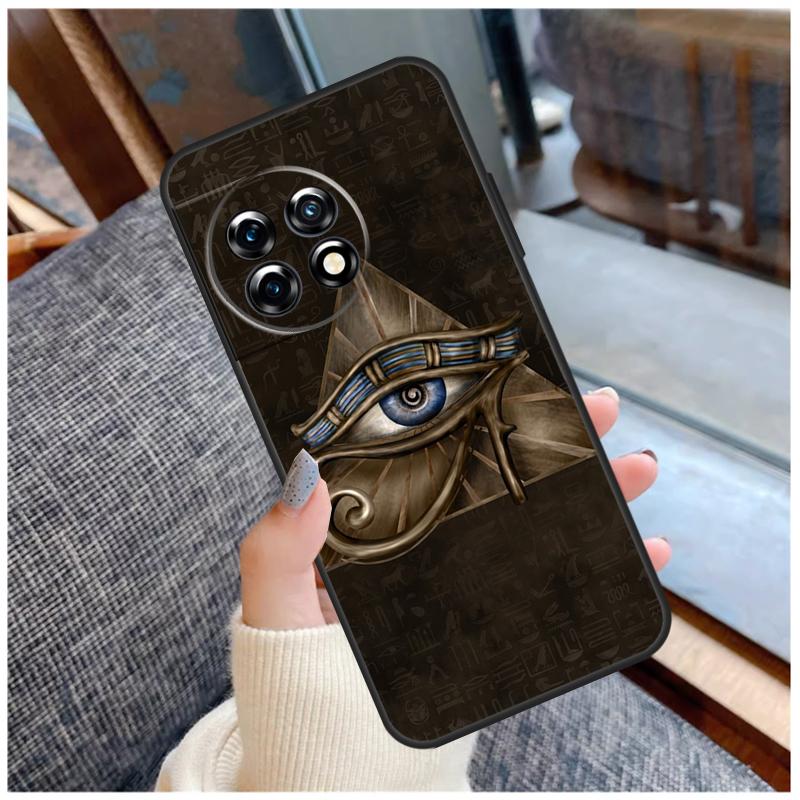 

Egyptian Eye of Horus Art Case For OnePlus 15 13 12 11 10 9 Pro 13R 13T 12R 10T 8T Nord CE 5 2 3 4 Lite N20 N30 Coque OnePlus Nord CE2Lite