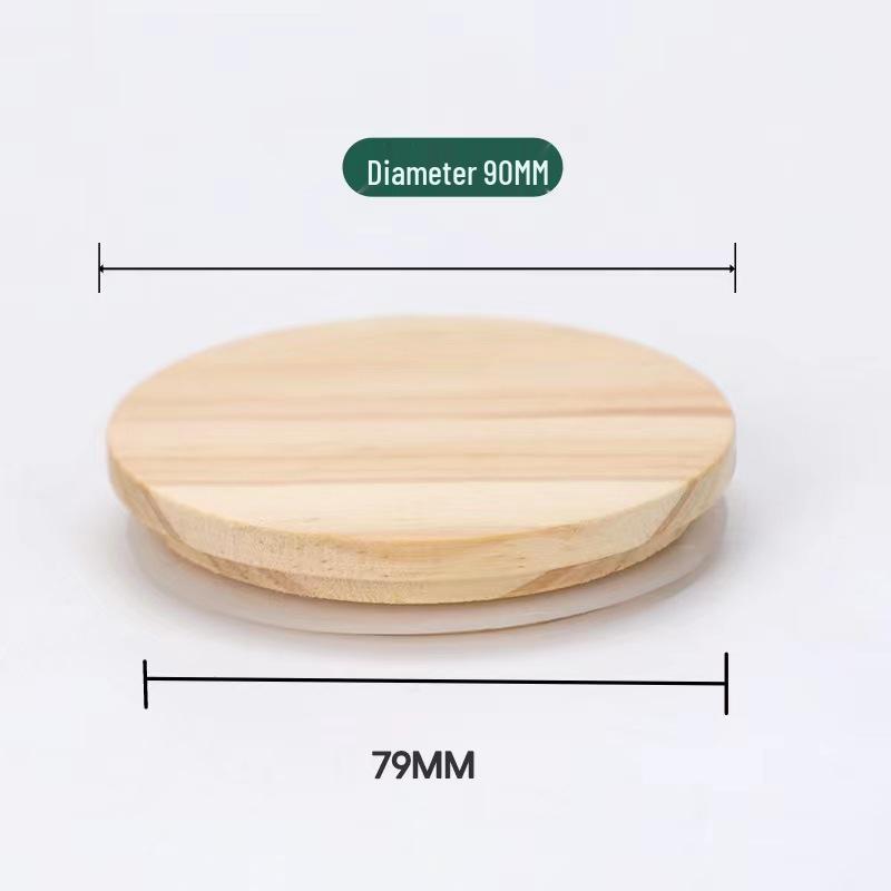 Bamboo Wood Lid for Glass Bottles and Jars