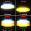 Motorcycle Led Spotlight Super Bright Waterproof External Headlight Auxiliary Fog Driving Light For Scooter