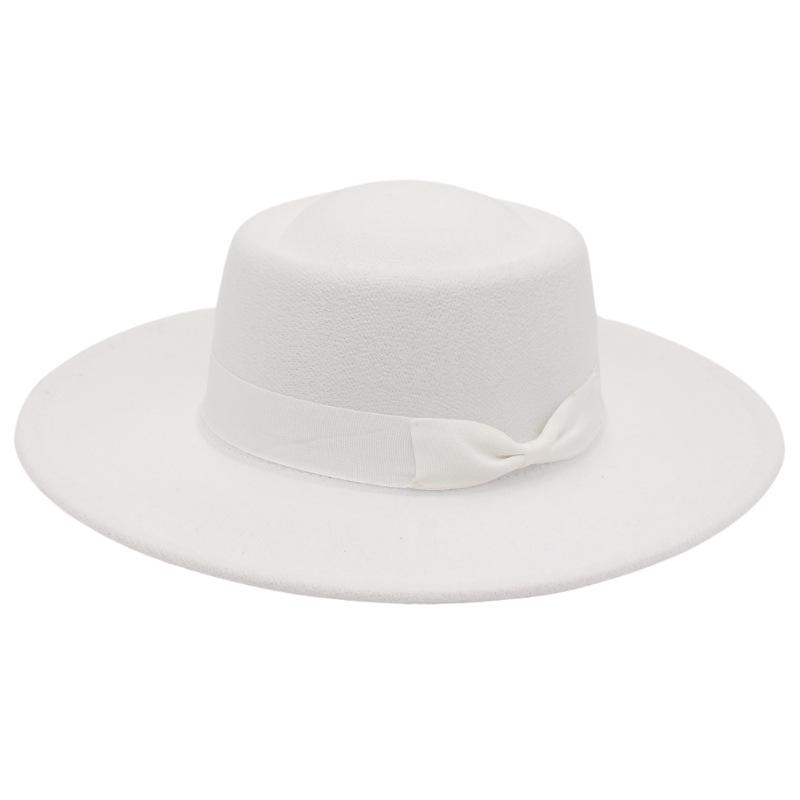 

Корейская кашемировая шляпа-купол – стильный аксессуар из шерстяного фетра с большими полями Adult (57-60cm)