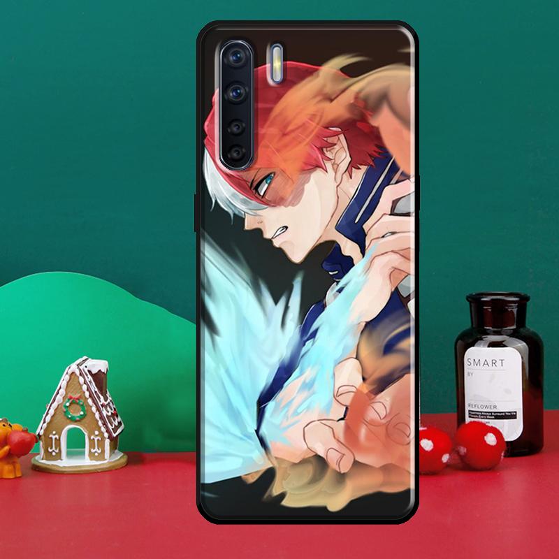 Anime Shoto Todoroki Fall Für OPPO A74 A54 A94 A31 A53 A5 A9 2020 A52 A72 A1K A83 A91 A93 a3S A5S A15 Abdeckung
