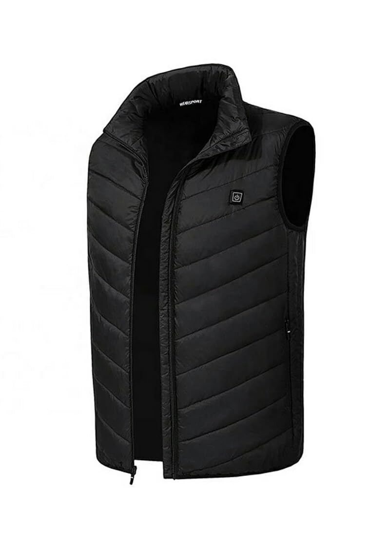 

Arcade Electric Heated Electric Heated Winter Padded Inner Down Down Size Black Men s Vest, Jacket, Vest, Wear, Vest, Vest, Eco-Friendly Vest, M, чёрный