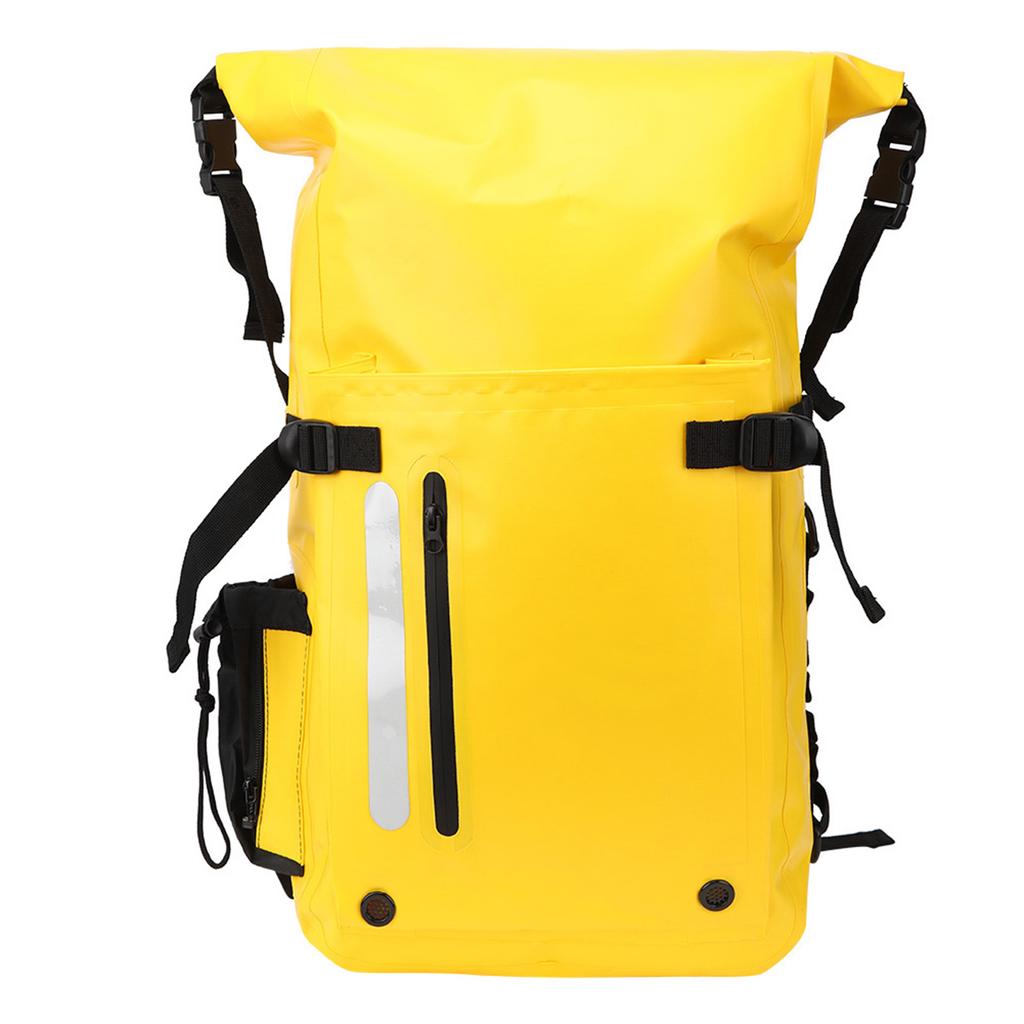 30L Waterproof Diving Bag Snorkeling Backpack Equipment for Swimming River Tracing Drifting Dry Wet Separationyellow